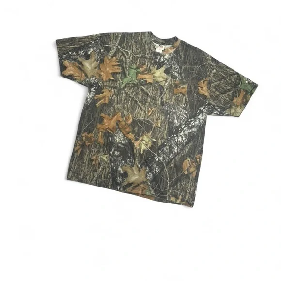 Mossy Oak Woodland Camo Men's Tee - Picture 3 of 4